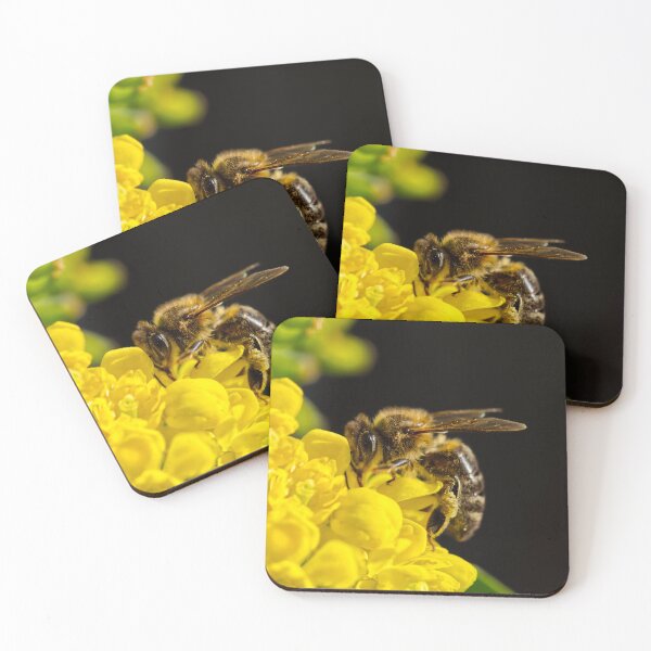 Item preview, Honey Bee on Yellow Blossom designed and sold by GraffiTimi.