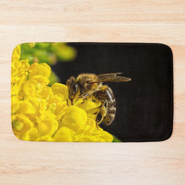 Item preview, Honey Bee on Yellow Blossom designed and sold by GraffiTimi.