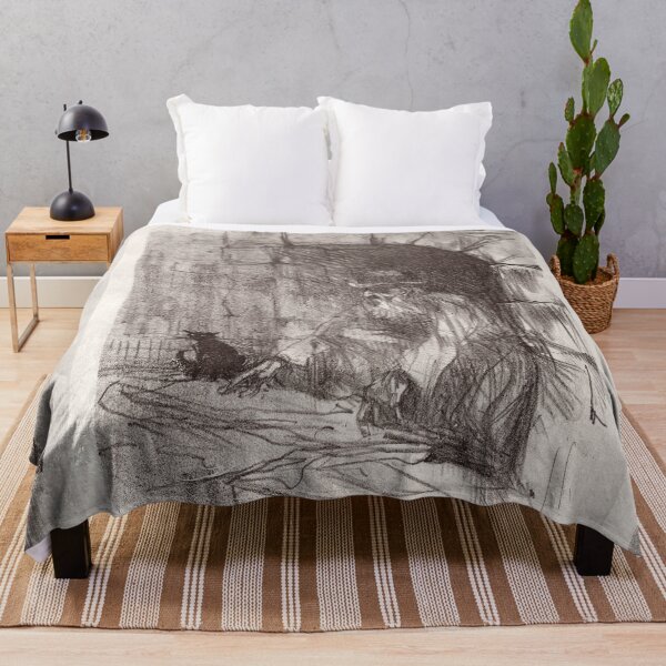 Item preview, Au Pied Du Sinai Une Arriere Boutique a Cracovie by Henri de Toulouse-Lautrec | Mysterious Cat Poster Art designed and sold by artofuniverse.