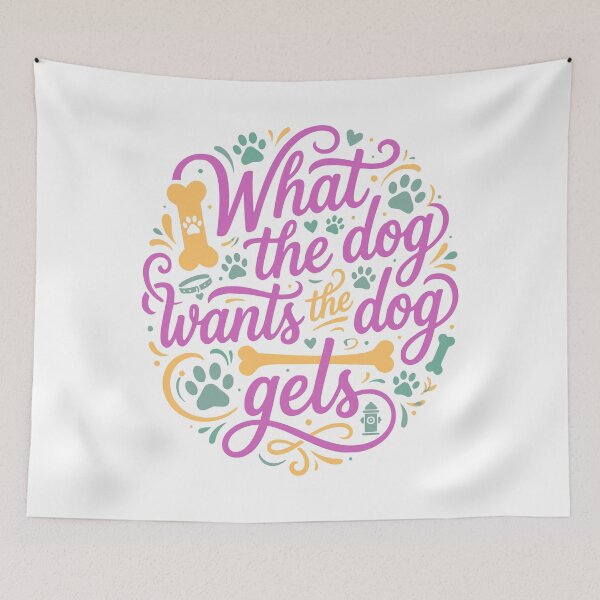 Item preview, What the Dog Wants Dog Gets Pet Owner designed and sold by AntiqueImages.