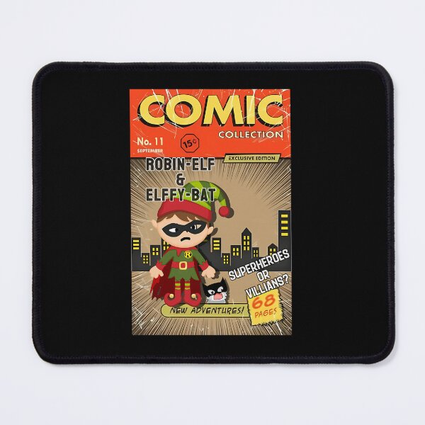 Item preview, Elf Superhero Comic Collection Robin Elf Elffy Bar Or Villans designed and sold by Adrian Ion.