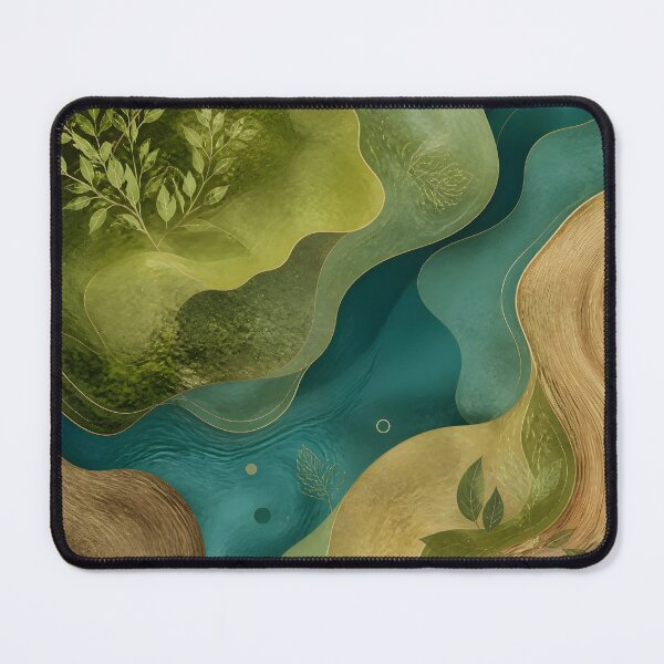 Item preview, Biophilic Earth Day Abstract Nature Harmony designed and sold by Glitchart66.