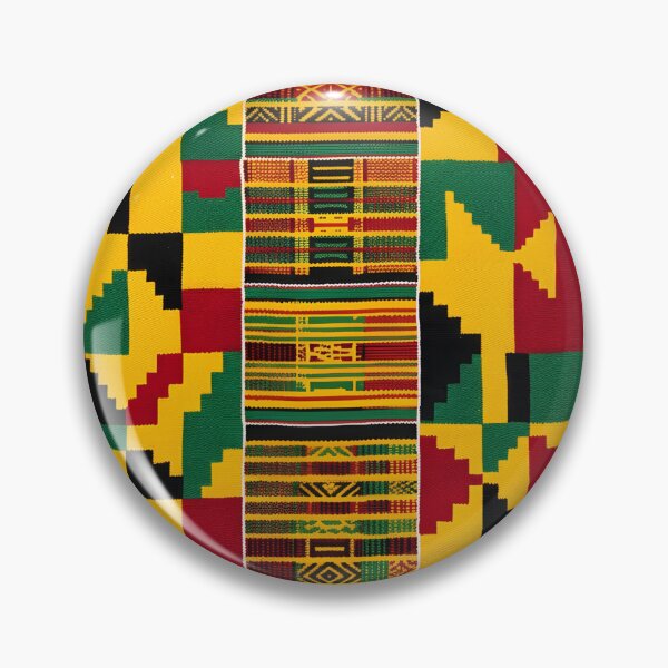 Item preview, Vibrant Traditional Ghanaian Kente Cloth Seamless Pattern designed and sold by warayut.