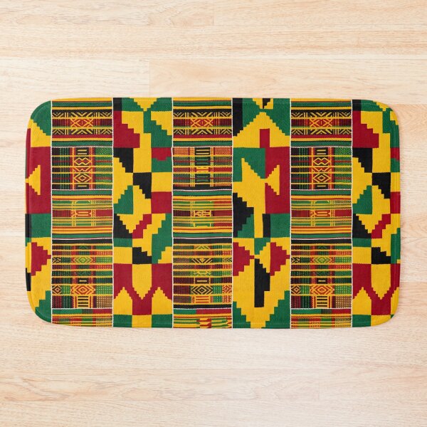 Item preview, Vibrant Traditional Ghanaian Kente Cloth Seamless Pattern designed and sold by warayut.