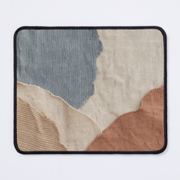 Item preview, Layered Textile Collage Fabric Composition designed and sold by frumixart.