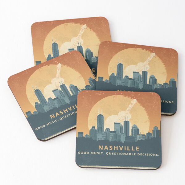 Item preview, Nashville: Good Music. Questionable Decisions. [Flavor 4] designed and sold by Mildly Thriving Co..