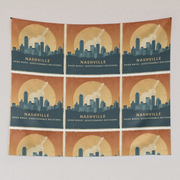 Item preview, Nashville: Good Music. Questionable Decisions. [Flavor 4] designed and sold by Mildly Thriving Co..