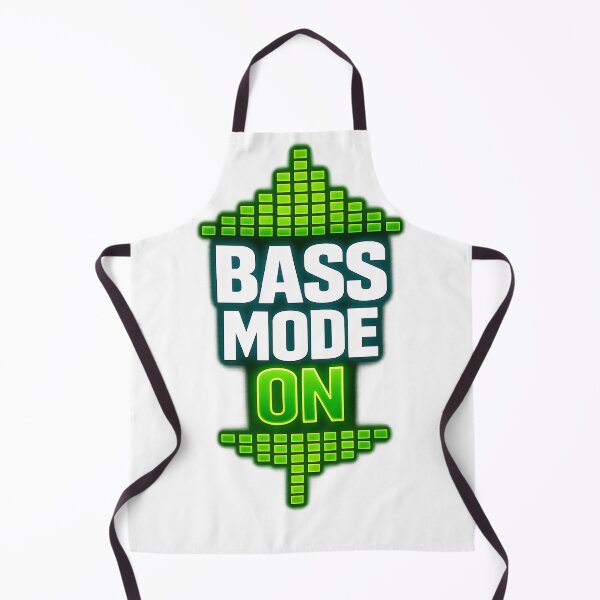 Item preview, Bass Mode On Audio Equalizer EDM Music Aesthetic designed and sold by ZenRave Designs.