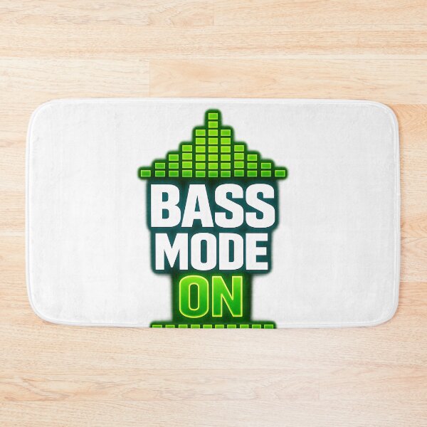 Item preview, Bass Mode On Audio Equalizer EDM Music Aesthetic designed and sold by  ZenRave Designs.
