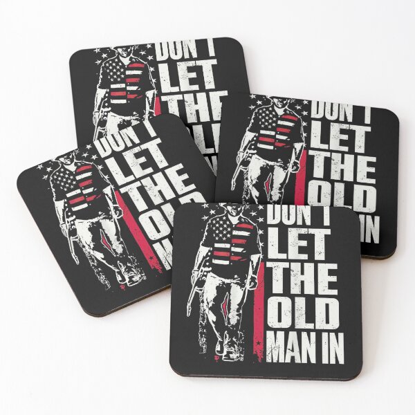 Item preview, Don't Let The Old Man In Clint Eastwood American Cowboy Patriot Quote designed and sold by SanTiOmal.