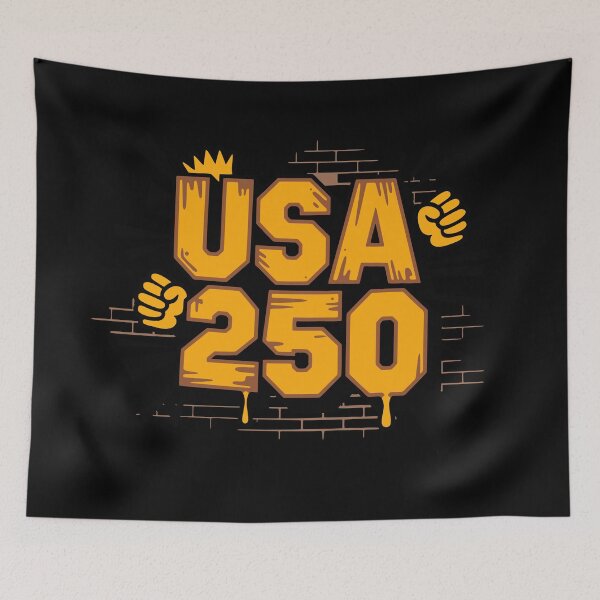 Item preview, USA 250 Graffiti Street Art Urban Patriotic Comic Book Design designed and sold by cabana.space.