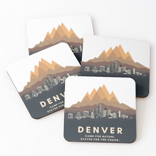 Item preview,  Denver: Came For Nature. Stayed For The Chaos. [Flavor 4] designed and sold by Mildly Thriving Co..