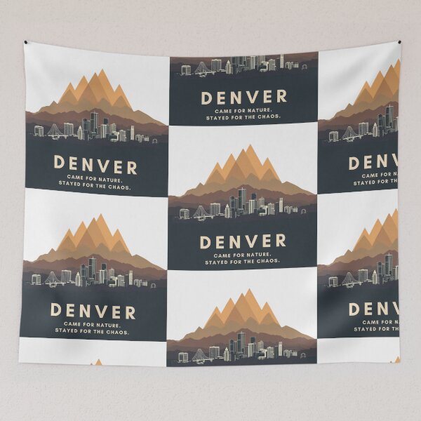 Item preview,  Denver: Came For Nature. Stayed For The Chaos. [Flavor 4] designed and sold by Mildly Thriving Co..