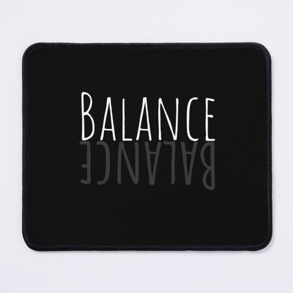 Item preview, Balance Reflection Minimalist Aesthetic Typography Design designed and sold by Stillpath Co..