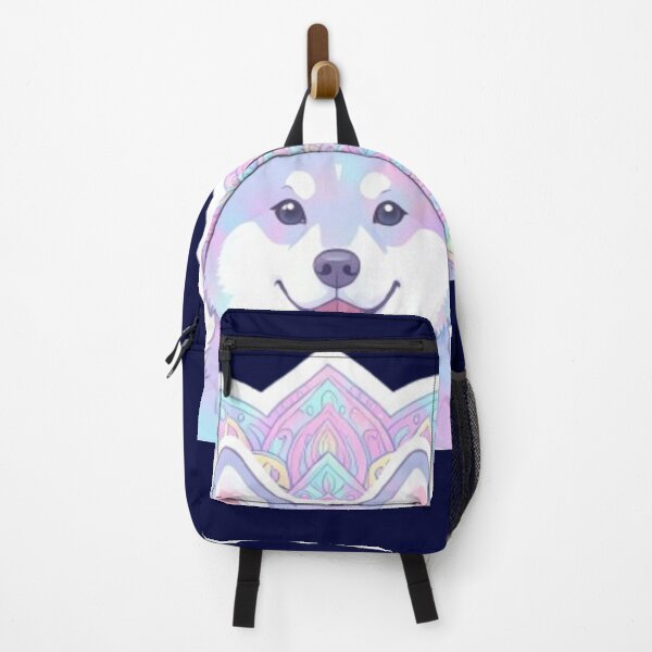 Item preview, Kawaii Holographic Aesthetic Dog Sticker designed and sold by Chromatic Artistry.