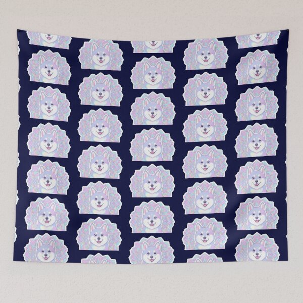 Item preview, Kawaii Holographic Aesthetic Dog Sticker designed and sold by Chromatic Artistry.