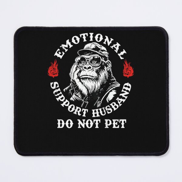 Item preview, Emotional Support Husband Do Not Pet Funny Husband Relationship designed and sold by SanTiOmal.