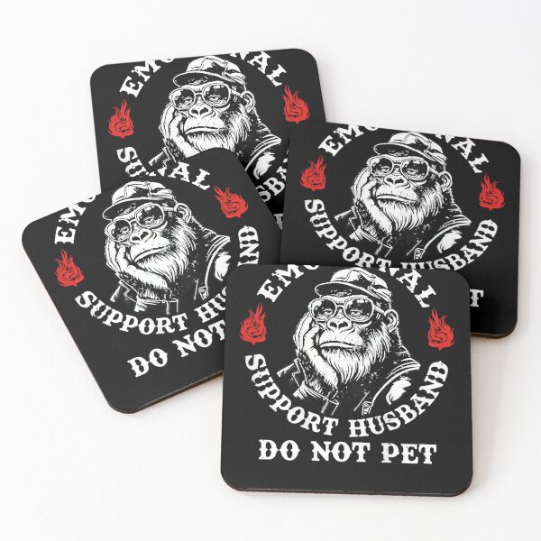 Item preview, Emotional Support Husband Do Not Pet Funny Husband Relationship designed and sold by SanTiOmal.