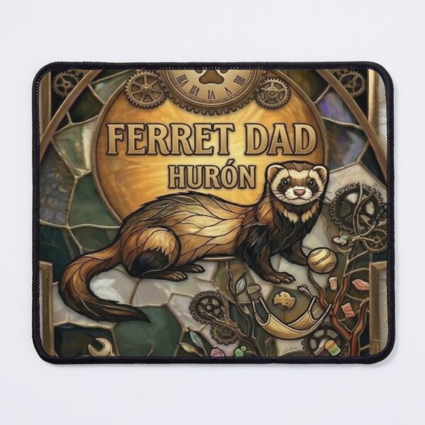 Item preview, Vintage Steampunk Ferret Dad Father’s Day designed and sold by BriSher.