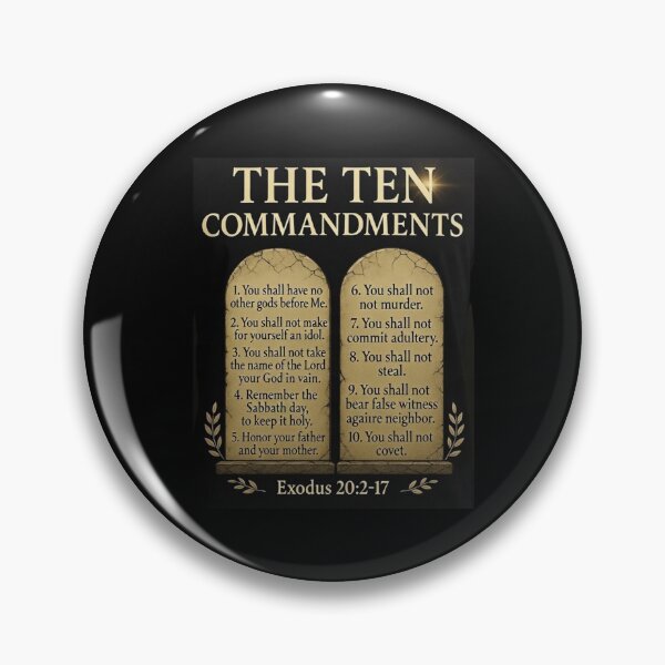 Item preview, Ten Commandments Stone Tablets T-Shirt – Exodus 20:2-17 Bible Verse Christian Tee designed and sold by The imaginary unit..