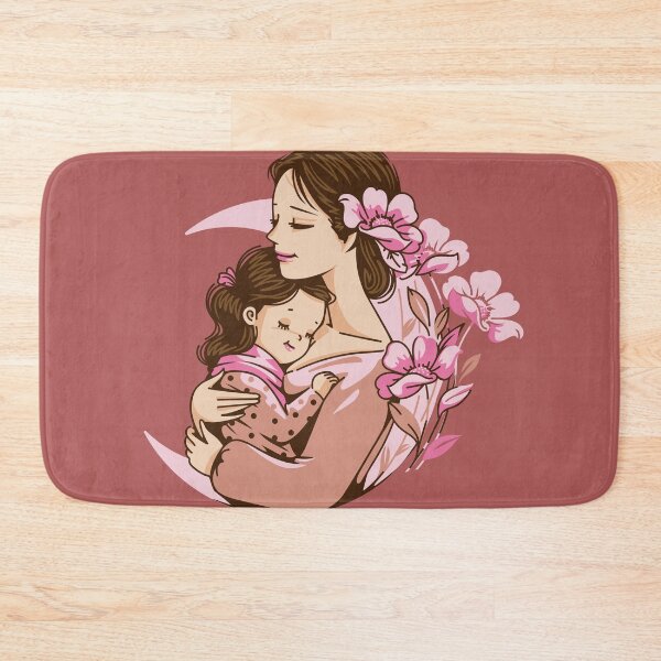 Artikelvorschau, Niedliche, stolze Mama – eine besondere Illustration für Mütter entworfen und verkauft von AESTHETIC-FLAIR.