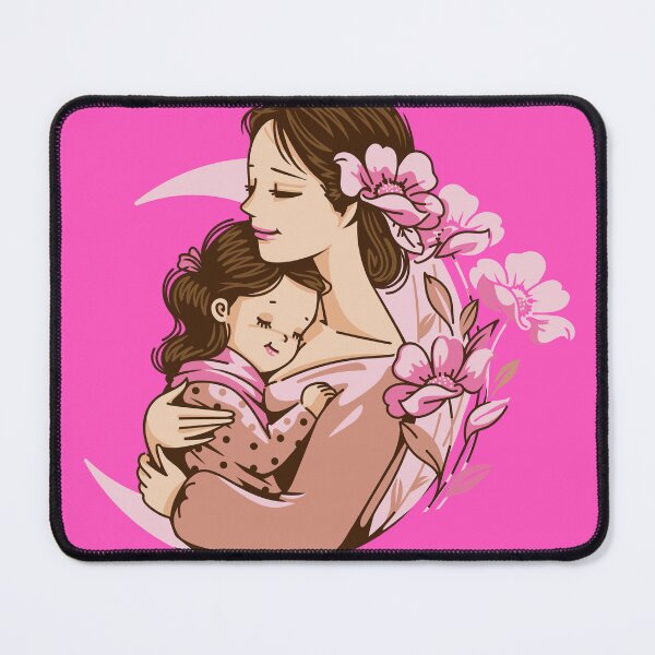 Item preview, Cute Proud mom a mother's special illustration design artwork  designed and sold by AESTHETIC-FLAIR.