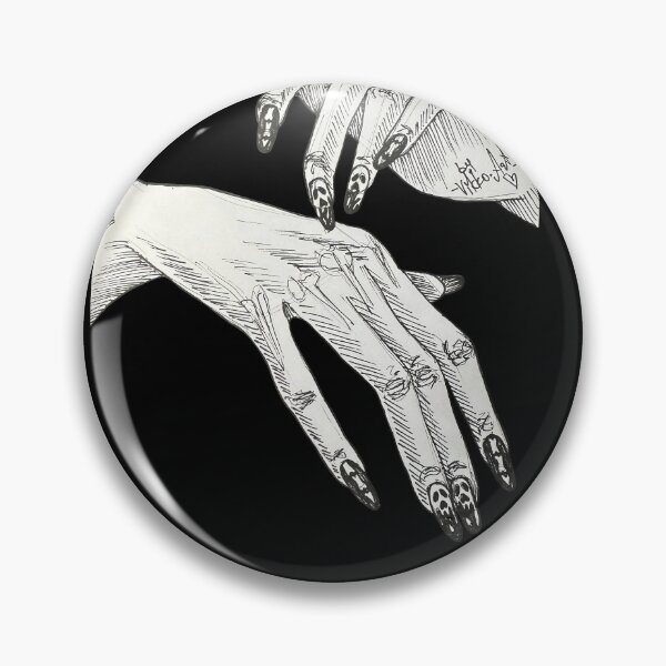 Item preview, Gothic Grunge Horror Gift Sketch for Alt Decor designed and sold by vikko-art.