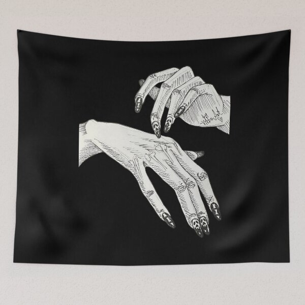 Item preview, Gothic Grunge Horror Gift Sketch for Alt Decor designed and sold by vikko-art.