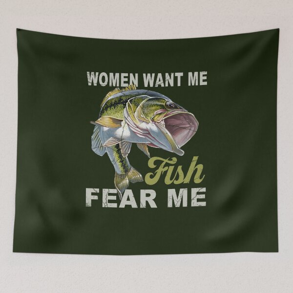 Item preview, Women Fear Me Fish Want Me Funny Fishing Gifts for Fisherman designed and sold by FernaRoje.