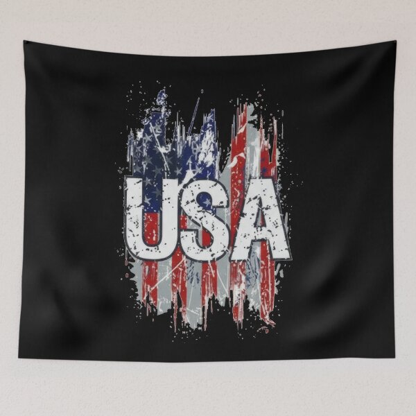 Aperçu de l'œuvre USA Strong créée et vendue par RockitBaby.