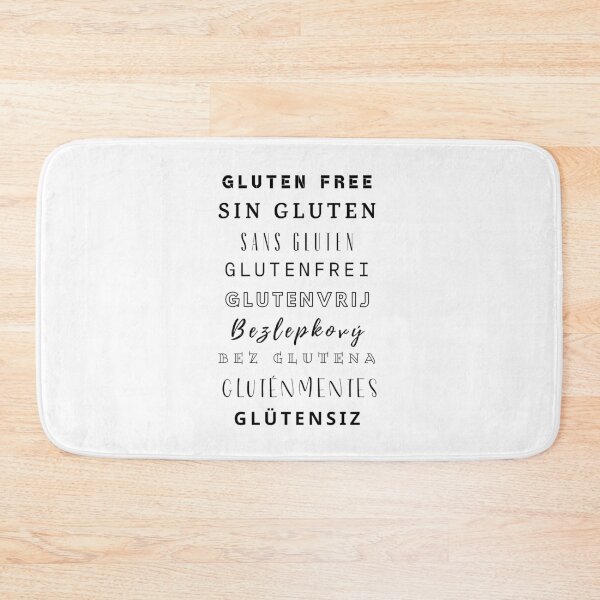 Item preview, Gluten free around the world designed and sold by GlutenFreeTee.
