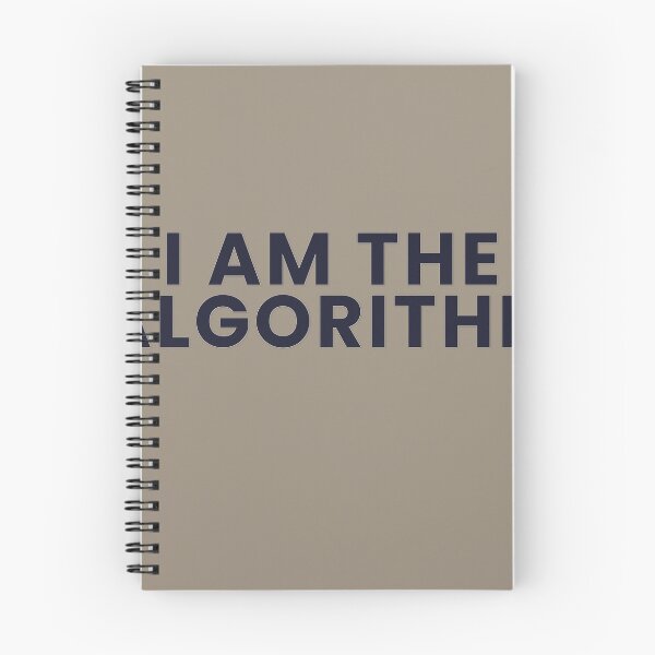 Item preview, I Am The Algorithm designed and sold by WeAllFeltThat.