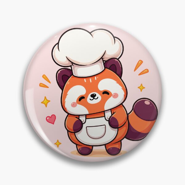 Item preview, Red Panda Cooking Chef Master designed and sold by RedpandasMerch.