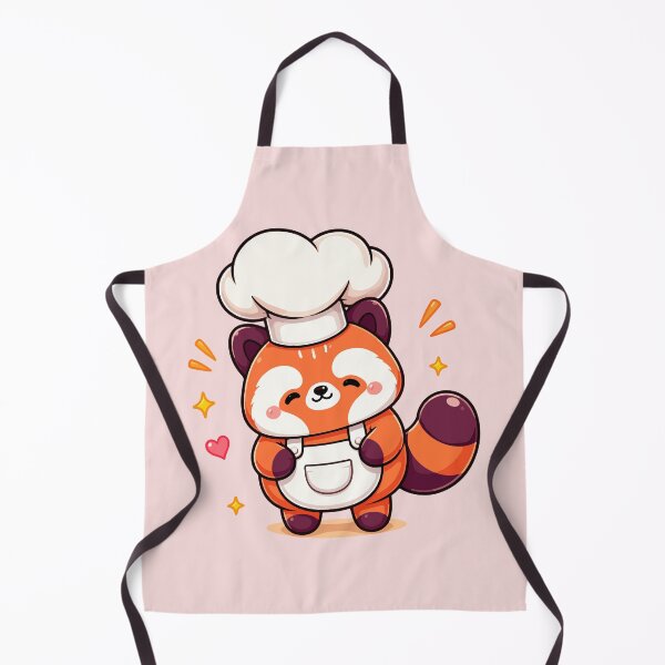 Item preview, Red Panda Cooking Chef Master designed and sold by RedpandasMerch.