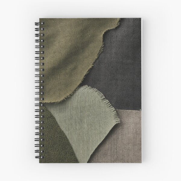 Item preview, Olive Linen Textile Collage Composition designed and sold by frumixart.