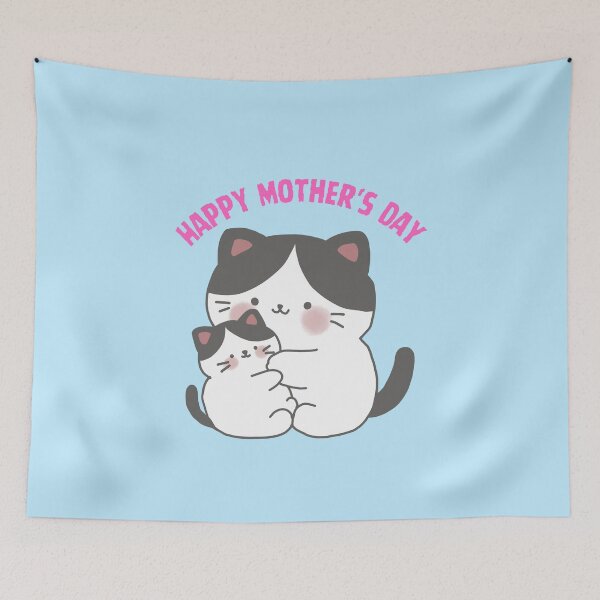 Item preview, Happy Mother's Day, Cute Cat Mom designed and sold by creativerooney.