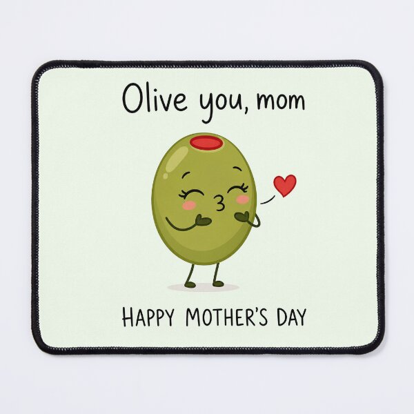 Item preview, Olive you, mom designed and sold by merchxwear.