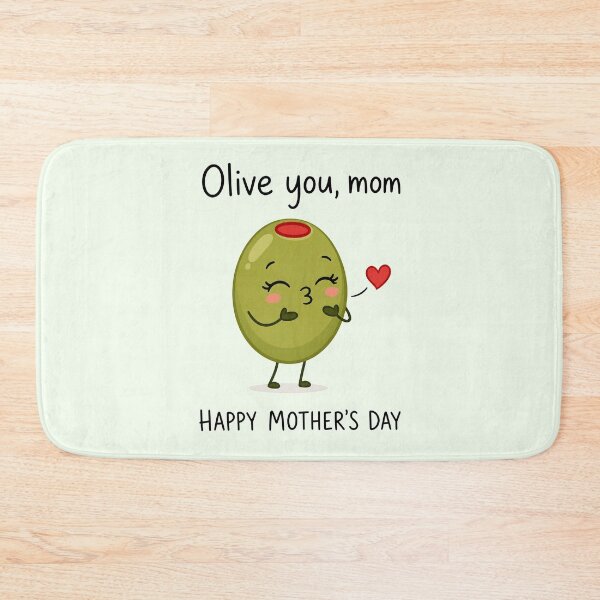 Item preview, Olive you, mom designed and sold by merchxwear.