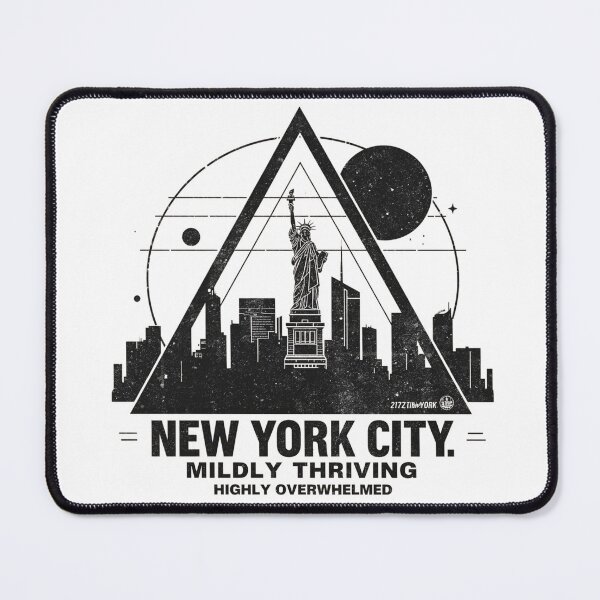 Item preview, New York: Mildly Thriving. highly Overwhelmed [Flavor 2] designed and sold by Mildly Thriving Co..
