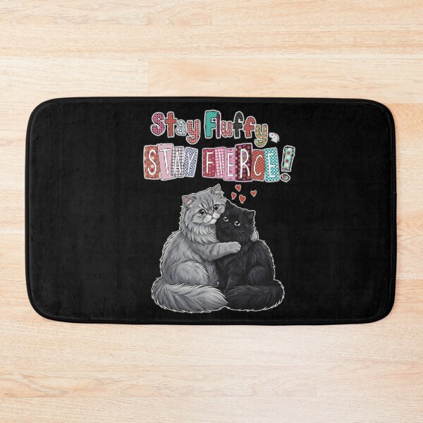 Item preview, Persian Cat Besties - Fluffy Duo Love designed and sold by StudioNoRule.