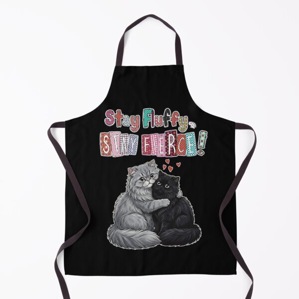 Item preview, Persian Cat Besties - Fluffy Duo Love designed and sold by StudioNoRule.