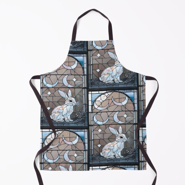 Item preview, Stained Glass Moon Hare Serenity designed and sold by BriSher.