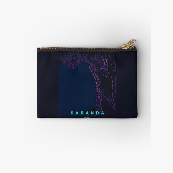 Item preview, Neon Style Map of Saranda, Albania designed and sold by Enea Kelo.