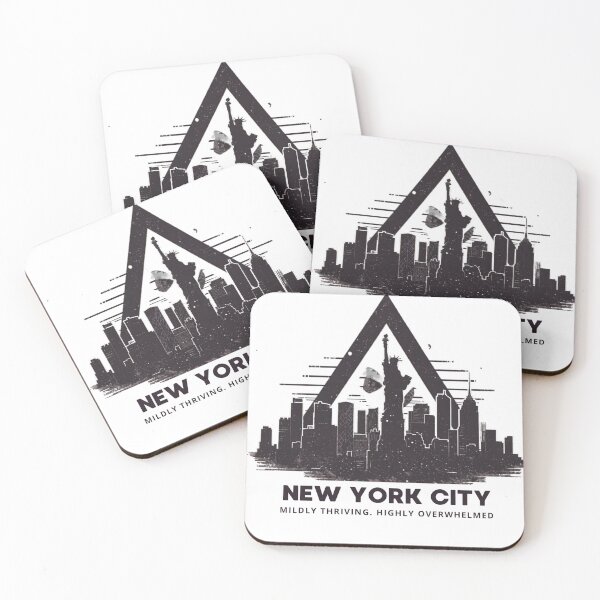 Item preview, New York: Mildly Thriving. highly Overwhelmed [Flavor 3] designed and sold by Mildly Thriving Co..