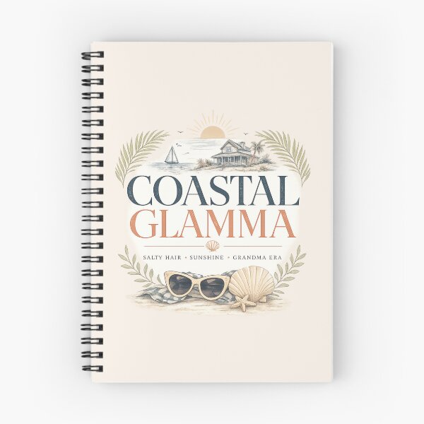 Item preview, Estilo playero vintage con estética de abuela y glamour costero. designed and sold by astersgraphics.