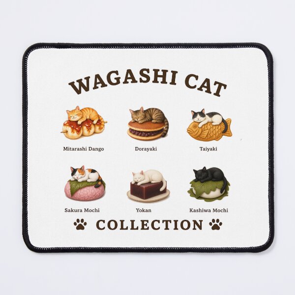 Item preview, Wagashi Cat Collection designed and sold by neko-lyric.