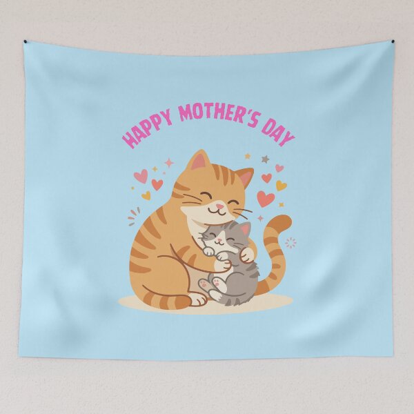 Item preview, Happy Mother's Day, Cat Mom designed and sold by creativerooney.