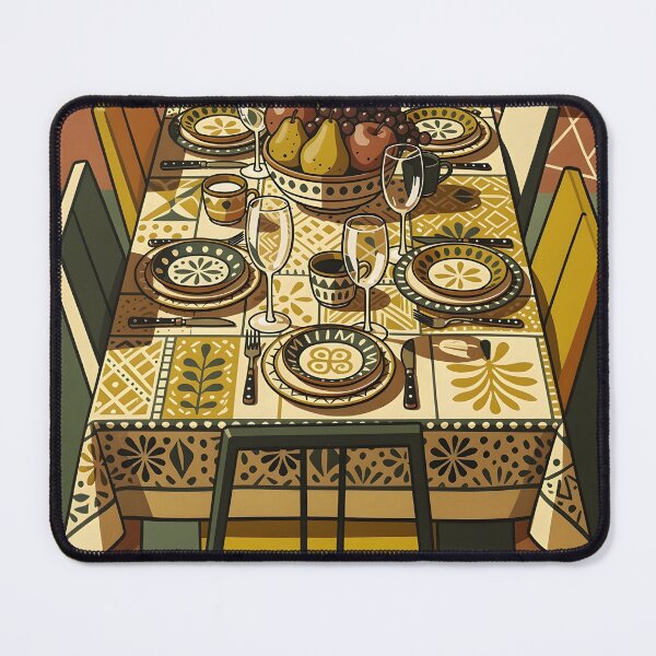 Item preview, Shared Table – Contemporary Dining Art designed and sold by CreativePrints3.