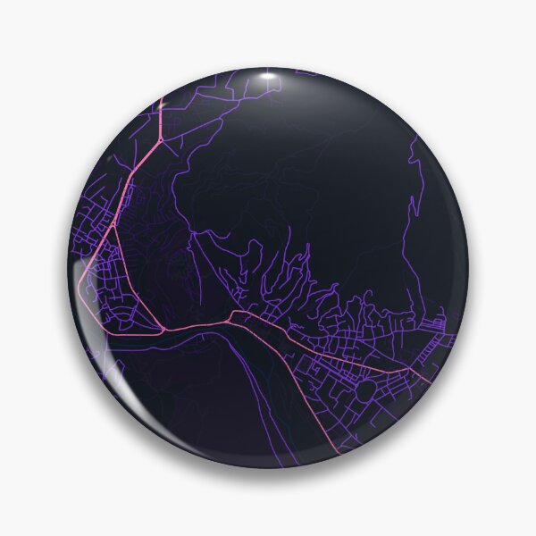 Item preview, Neon Style Map of Berat, Albania designed and sold by Enea Kelo.