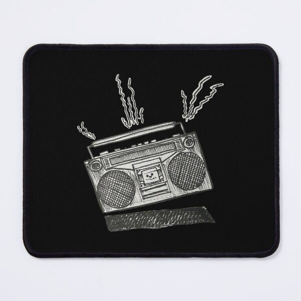 Item preview, Minimalist Vintage Ghetto Blaster Isolated Art designed and sold by vikko-art.